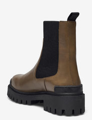 ANGULUS - Boots - flat - chelsea stila zābaki - 1841/019 dark olive/black - 2