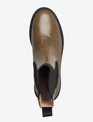 ANGULUS - Boots - flat - ziemeļvalstu stils - 1841/019 dark olive/black - 3