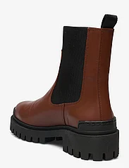 ANGULUS - Boots - flat - chelsea stila zābaki - 1705/019 terracotta/black - 2