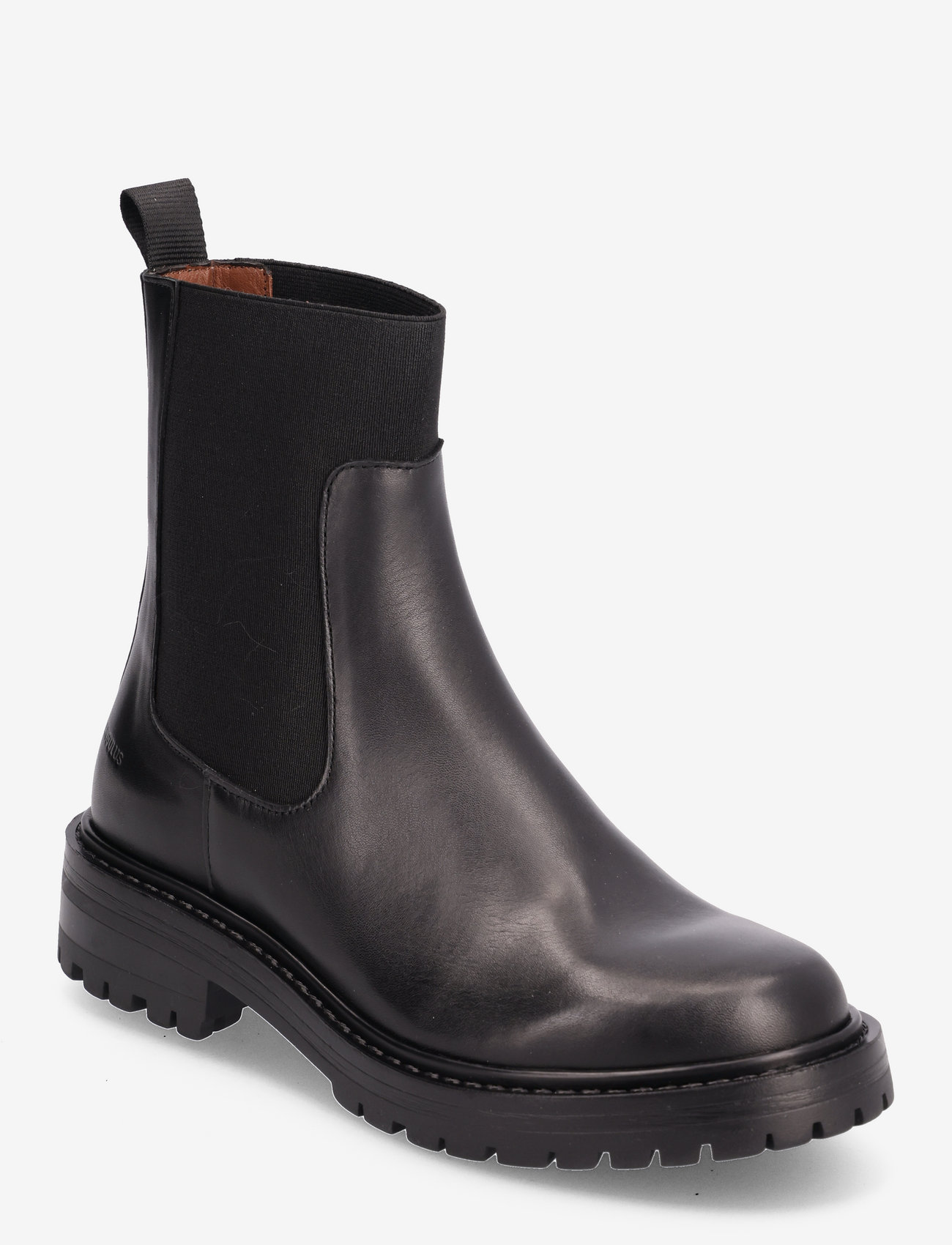 ANGULUS - Boots - flat - chelsea boots - 1605/001 black basic/black - 0