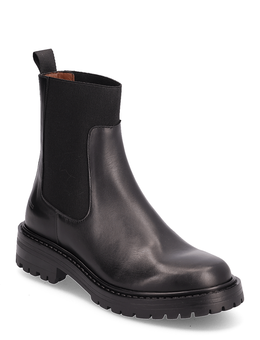 ANGULUS - Boots - flat - chelsea boots - 1605/001 black basic/black - 0