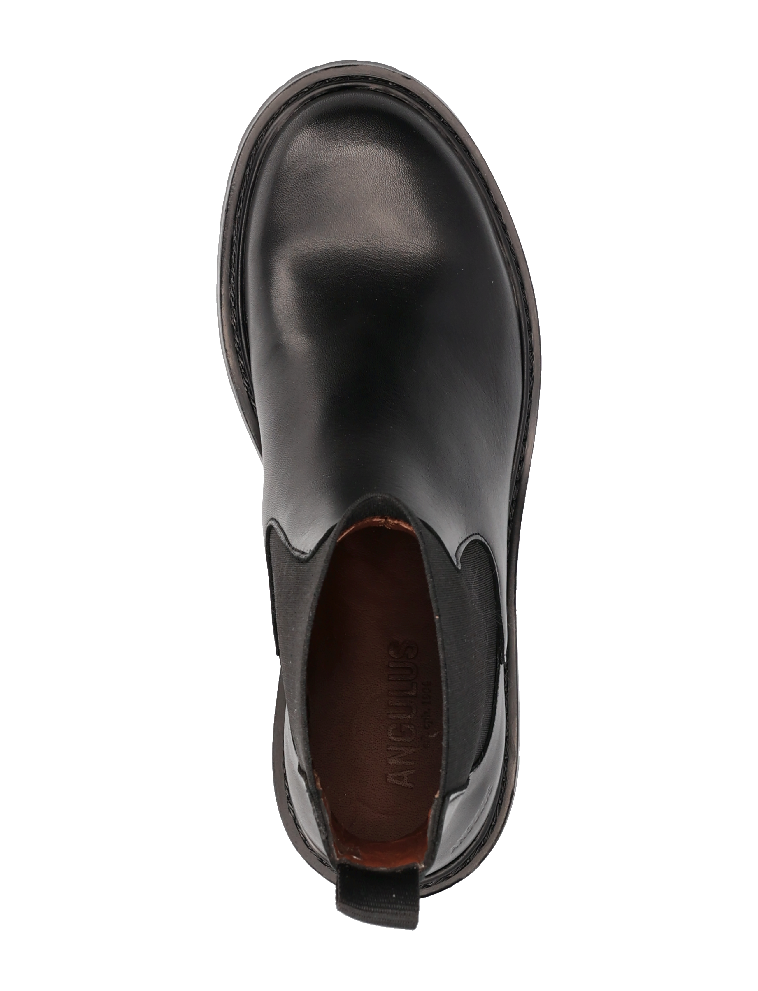 ANGULUS - Boots - flat - chelsea boots - 1605/001 black basic/black - 3