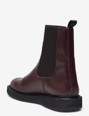 ANGULUS - Booties - flat - with elastic - chelsea boots - 1836/046 dark brown/d. brown - 2