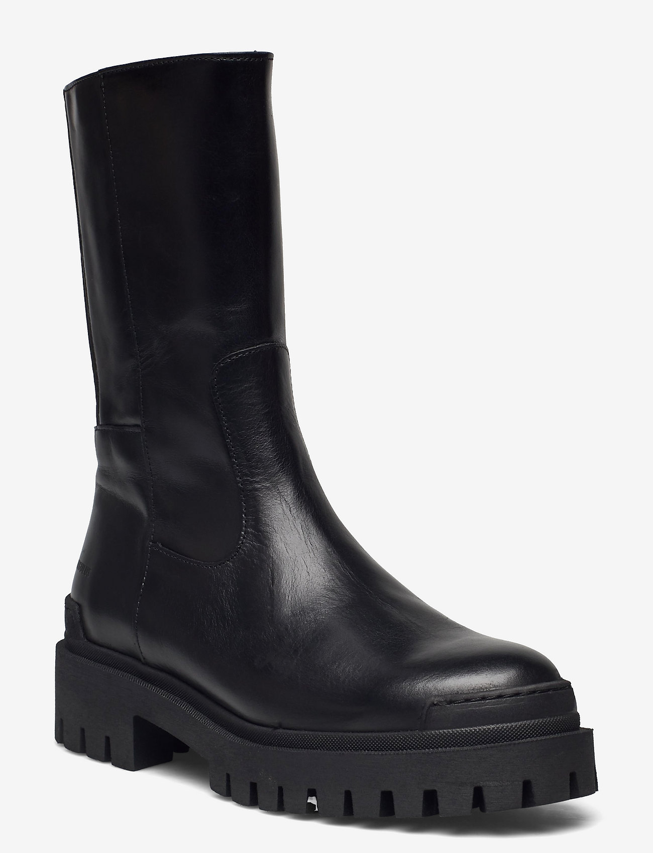 ANGULUS - Boots - flat - lygiapadžiai aulinukai iki kulkšnių - 1835/019 black /black - 0