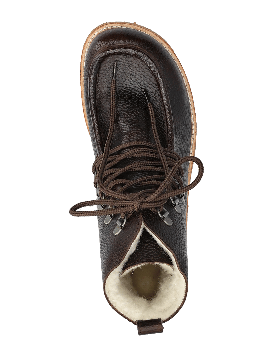 ANGULUS - Boots - flat - with laces - laced boots - 2505 dark brown - 3