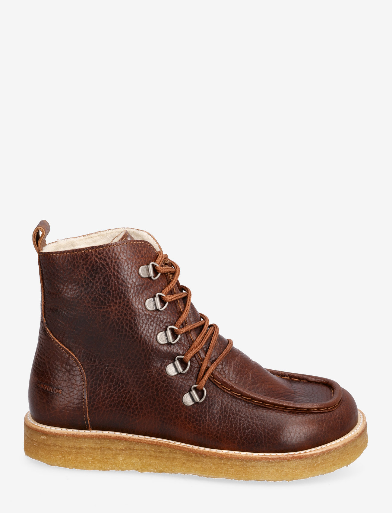 ANGULUS - Boots - flat - with laces - snørestøvler - 2509 cognac - 1