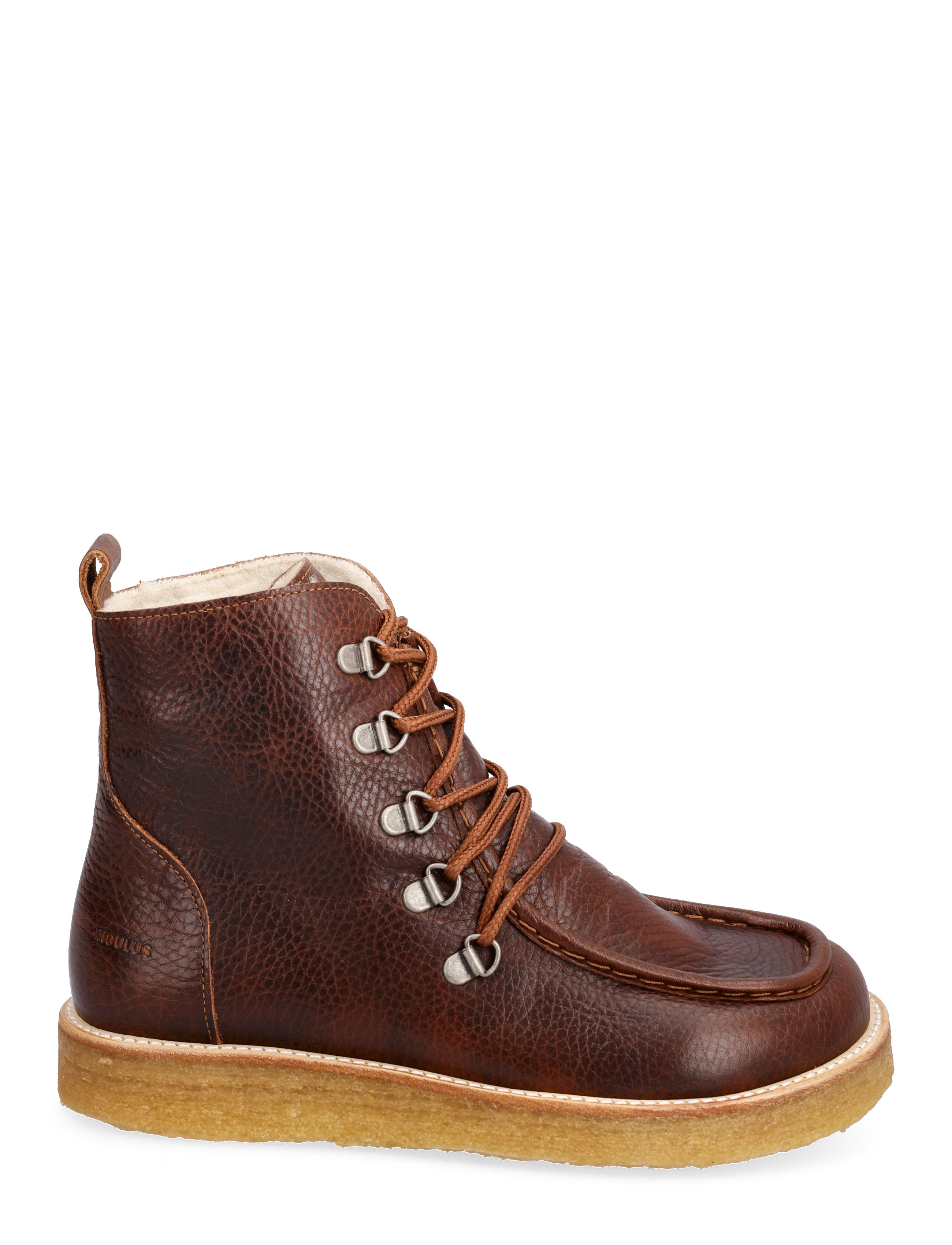 ANGULUS - Boots - flat - with laces - laced boots - 2509 cognac - 1