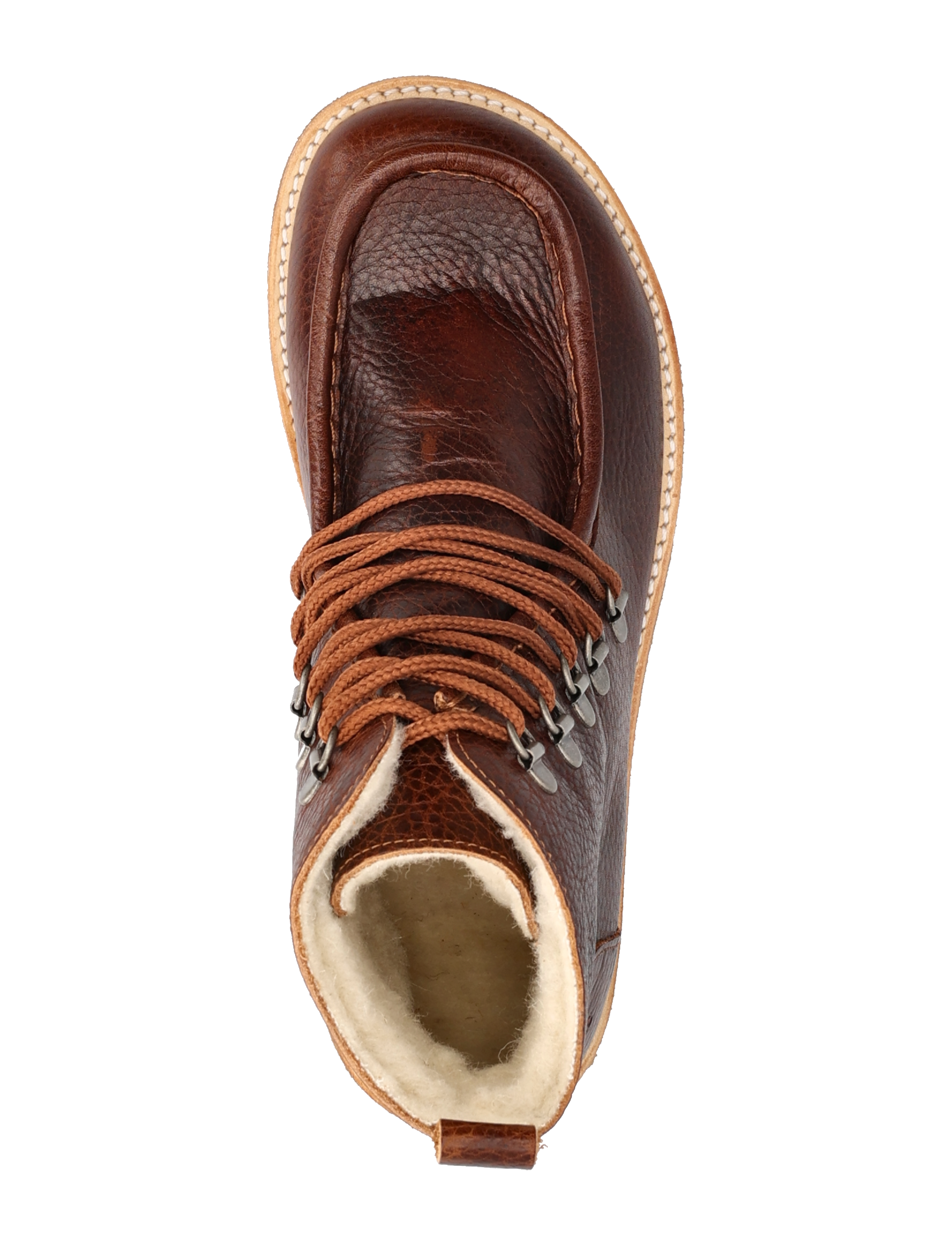 ANGULUS - Boots - flat - with laces - laced boots - 2509 cognac - 3