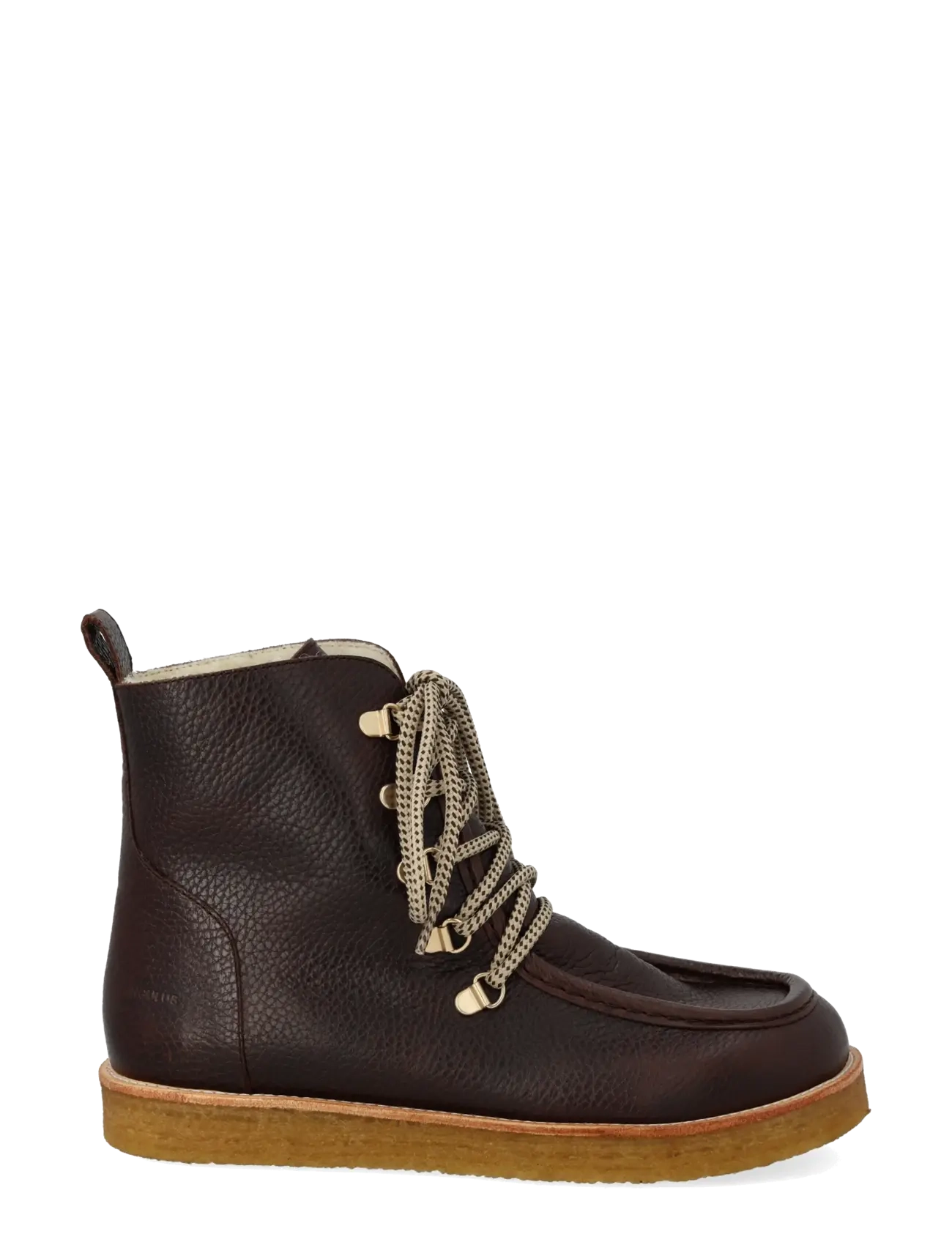 ANGULUS - Boots - flat - with laces - flat ankle boots - 2505 dark brown - 1