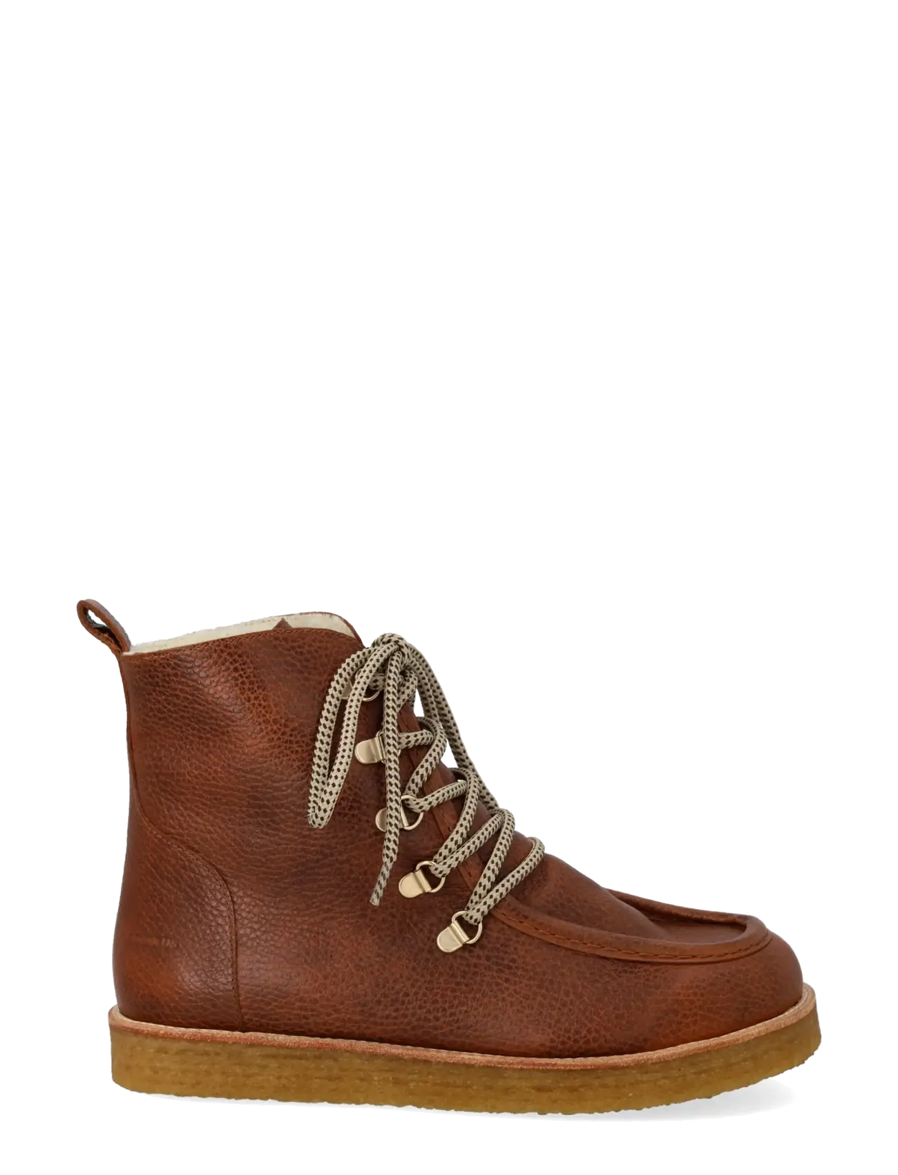 ANGULUS - Boots - flat - with laces - flache stiefeletten - 2509 cognac - 1