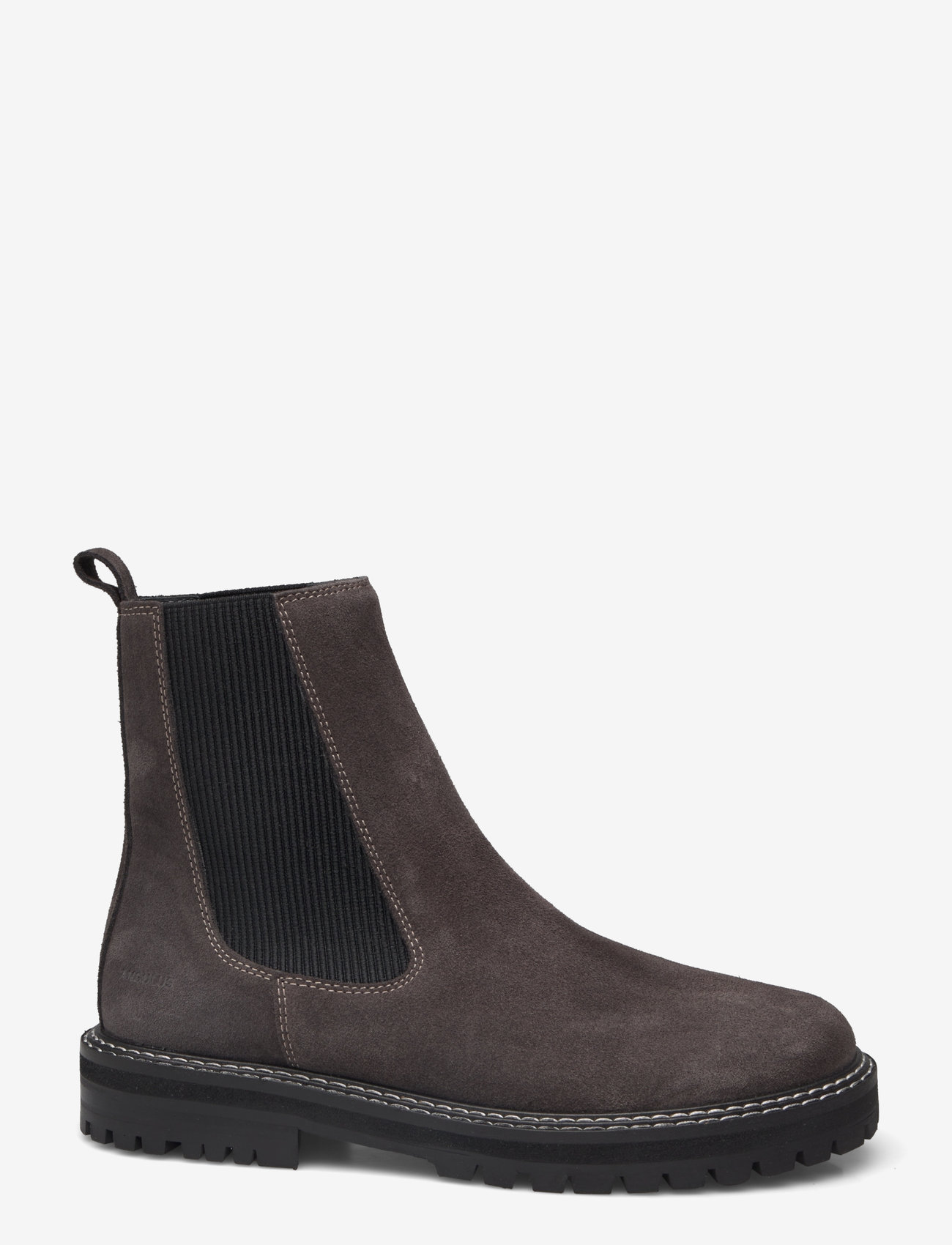 ANGULUS - Booties - flat - with elastic - chelsea boots - 1716/019 espresso/black - 1
