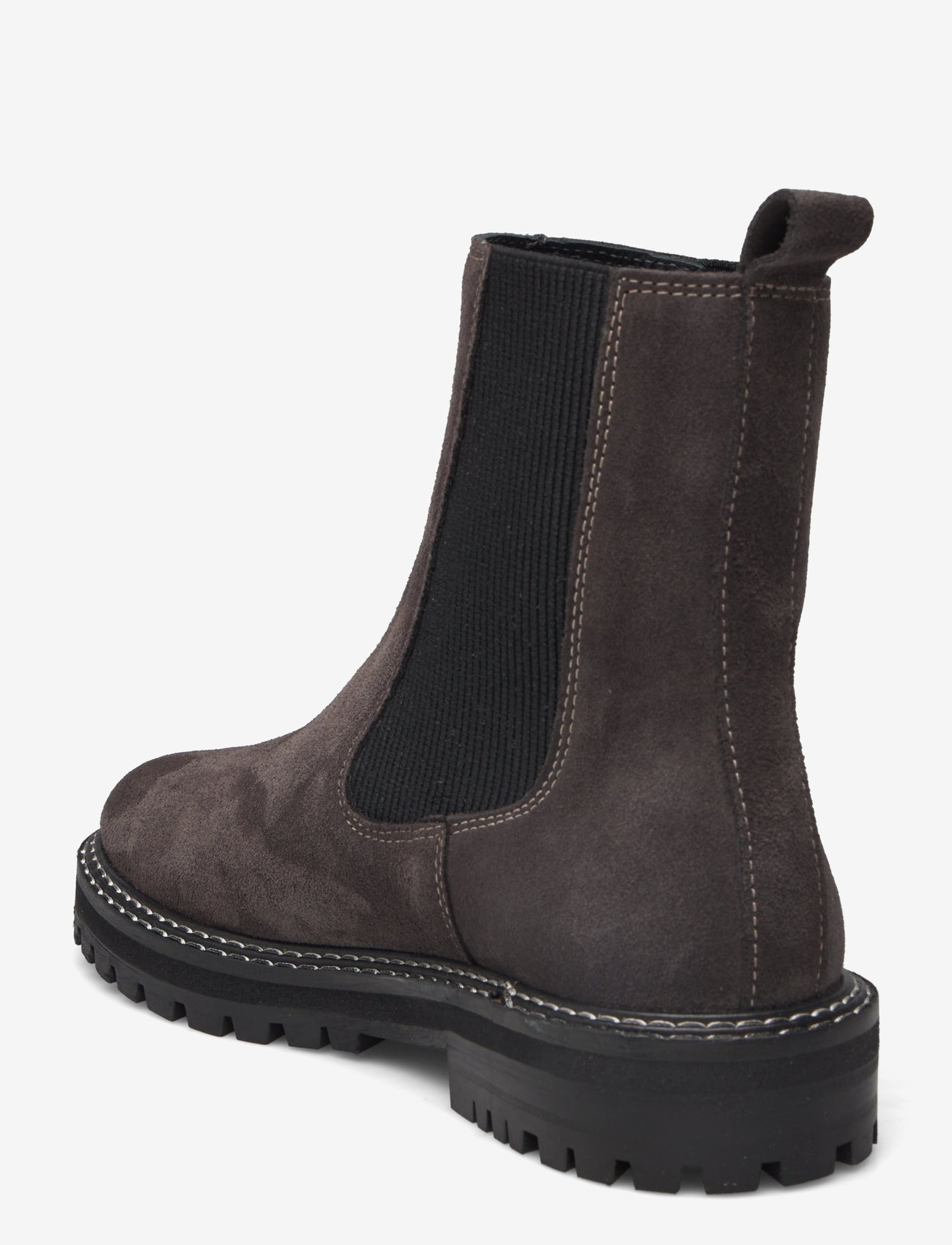 ANGULUS - Booties - flat - with elastic - chelsea boots - 1716/019 espresso/black - 2