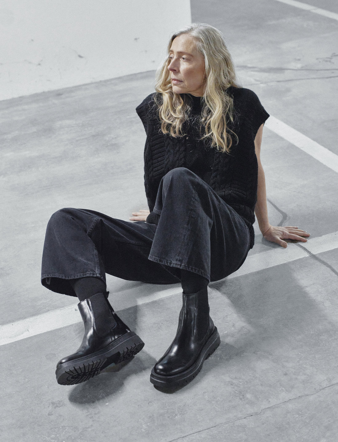 ANGULUS Boots Flat Bottes chelsea Boozt