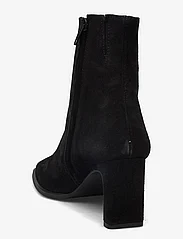 ANGULUS - Bootie - block heel - with zippe - kõrge konts - 1163/001 black/ black - 2