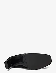 ANGULUS - Bootie - block heel - with zippe - høj hæl - 1163/001 black/ black - 4