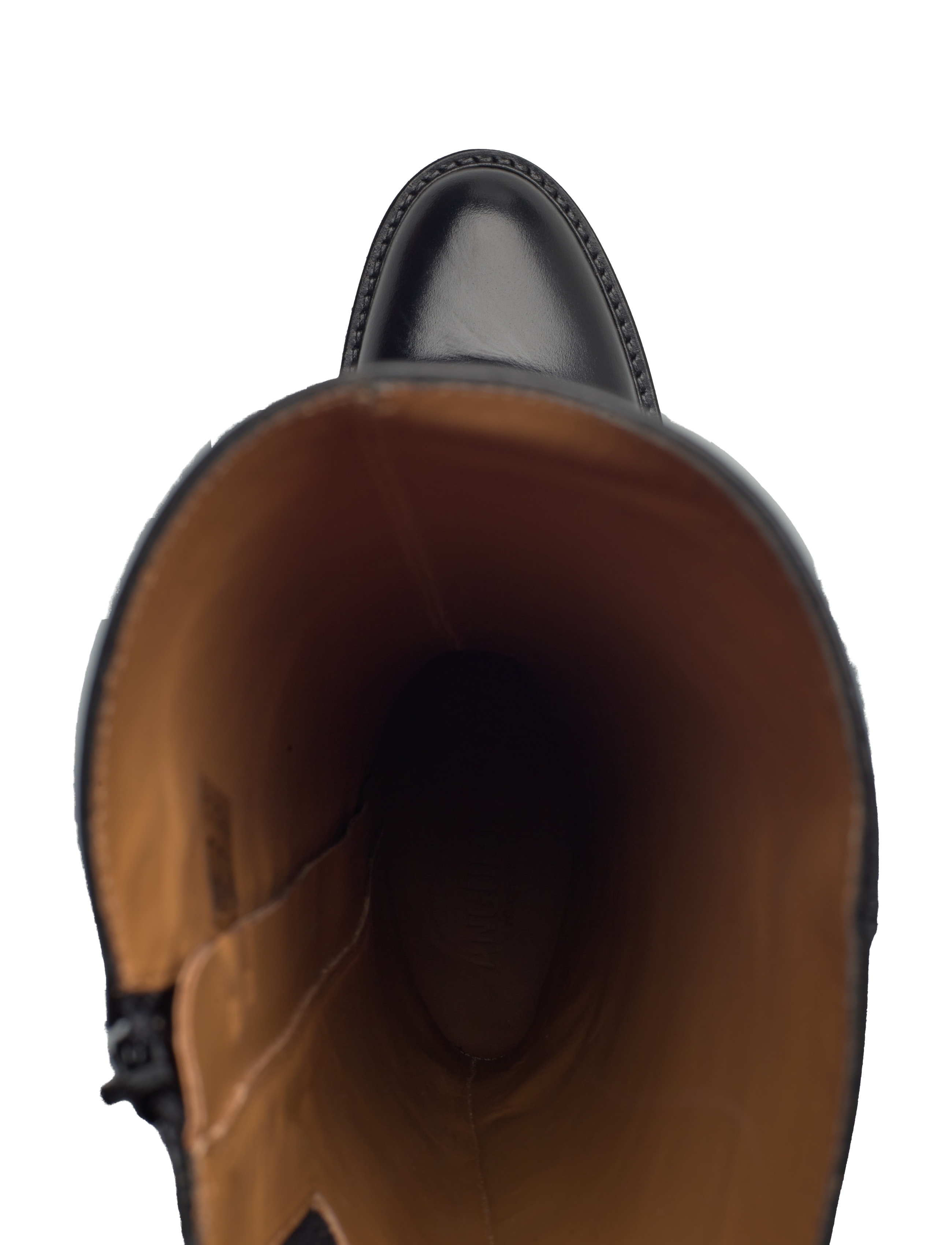 ANGULUS - Bootie - block heel - with zippe - festtøj til outletpriser - 1835/001 black/black - 3