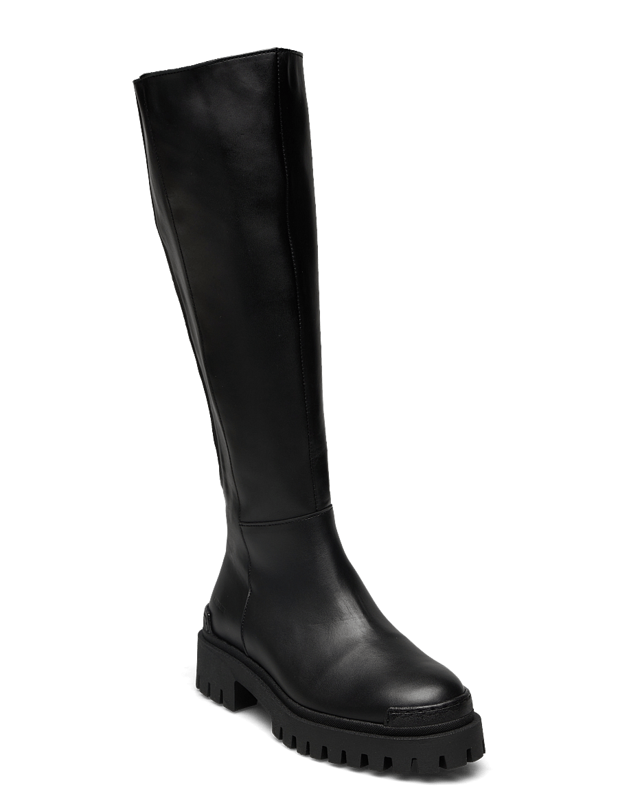 ANGULUS - Boots - flat - knähöga stövlar - 1604/019 black/black - 1