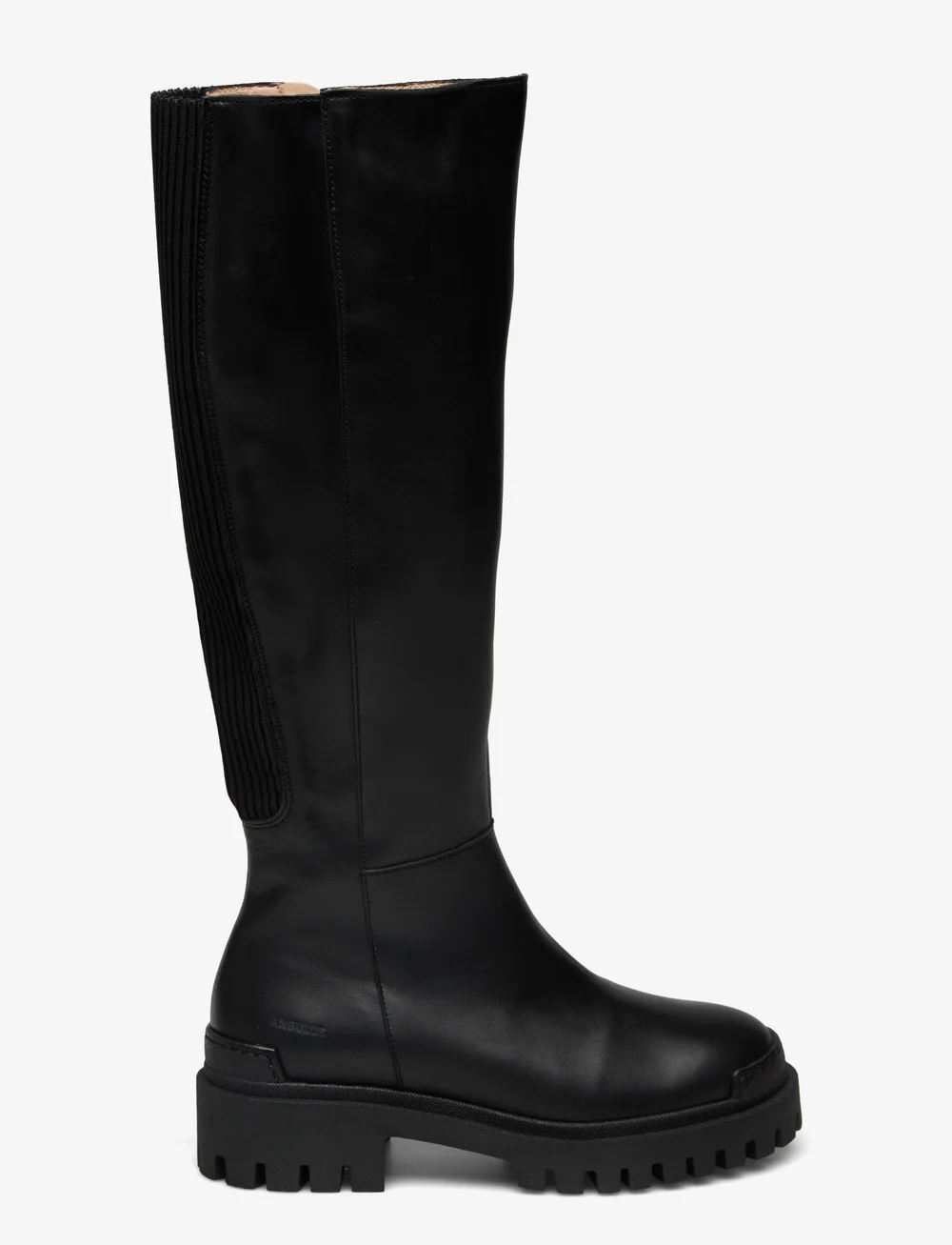 ANGULUS - Boots - flat - knähöga stövlar - 1604/019 black/black - 2
