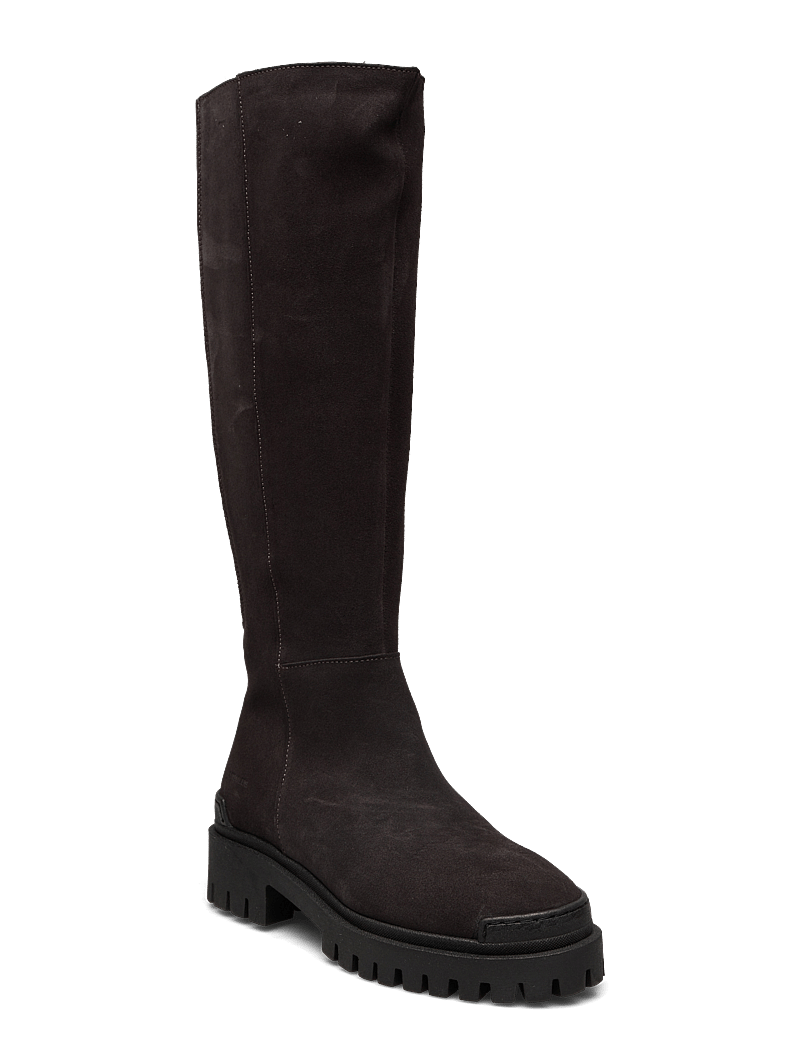 ANGULUS - Boots - flat - langskaftede støvler - 1716/019 espresso/black - 0