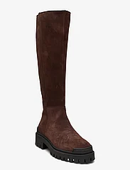ANGULUS - Boots - flat - høye boots - 1718/019 brown/black - 0