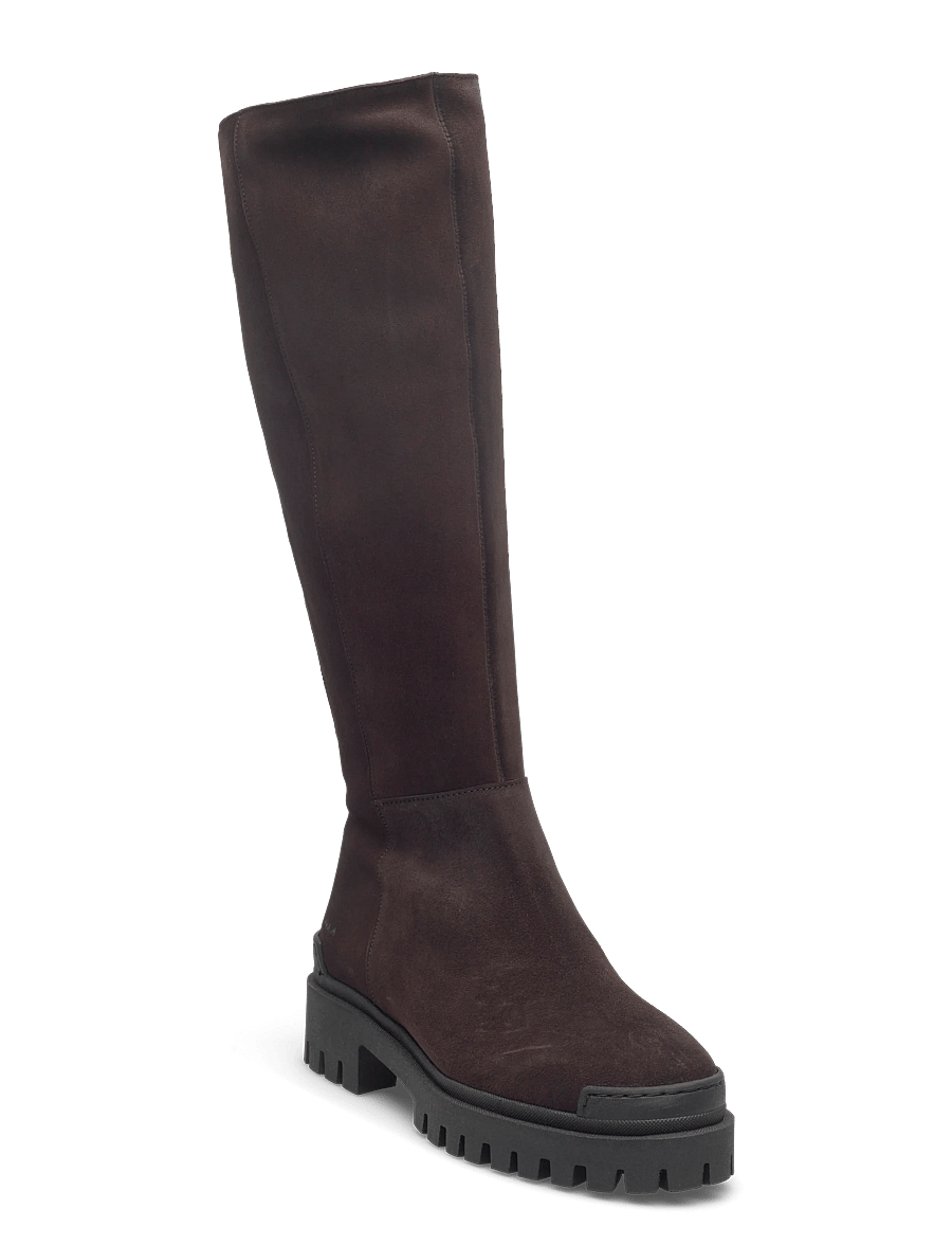 ANGULUS - Boots - flat - kniehohe stiefel - 2193/019 brown/black - 0