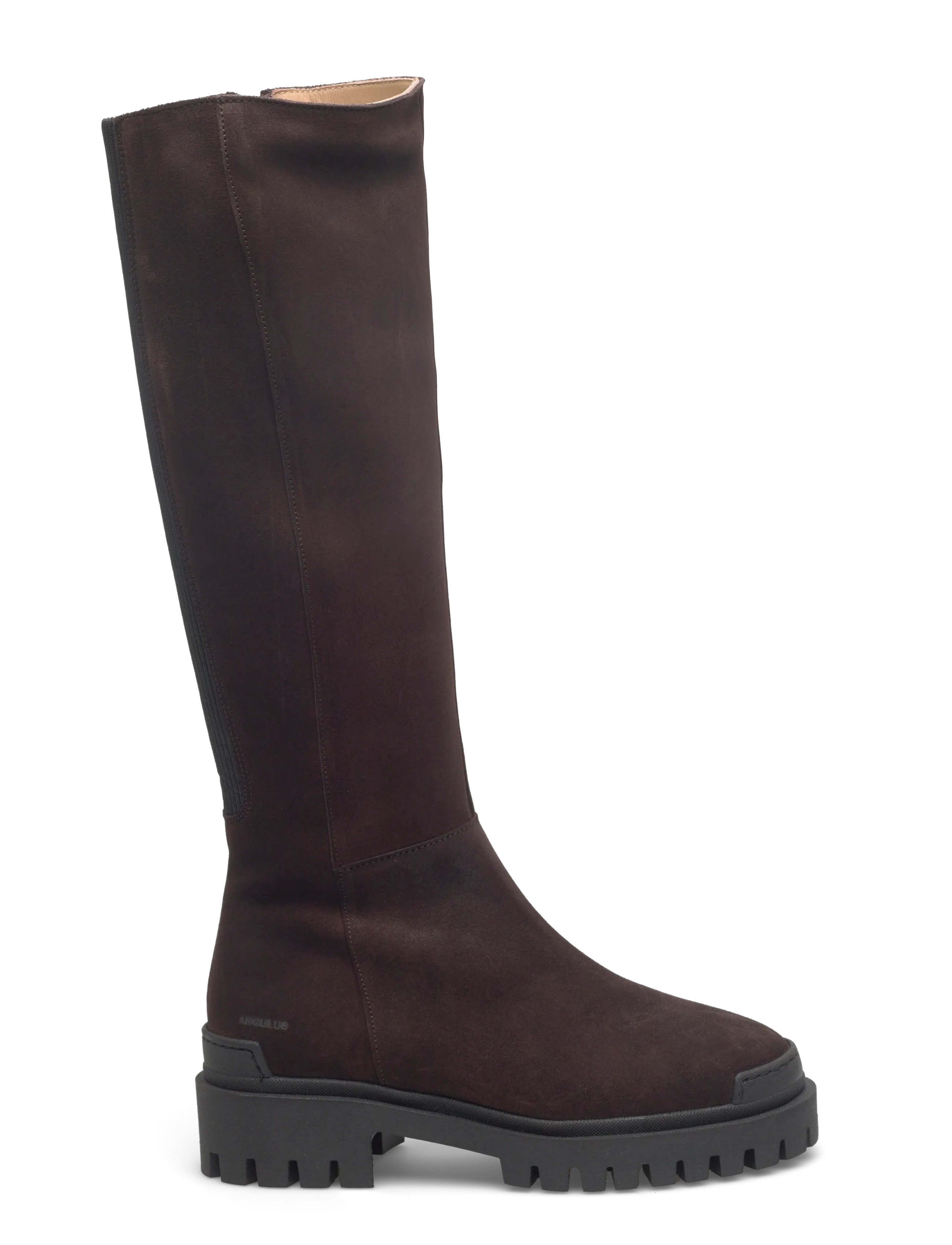 ANGULUS - Boots - flat - kniehohe stiefel - 2193/019 brown/black - 1