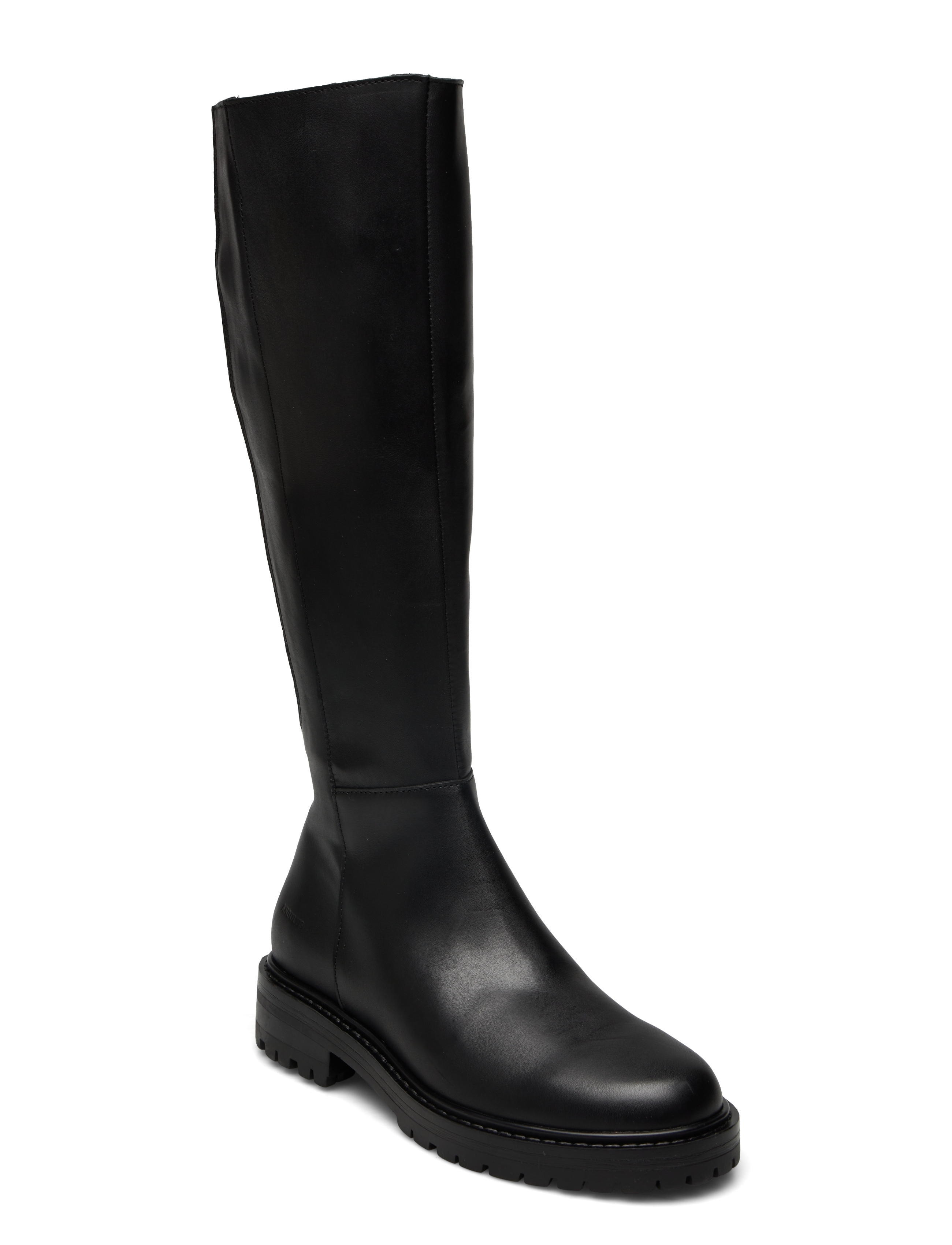 ANGULUS Boots Flat, 37, Boots, Schwarz - Long, Frauen
