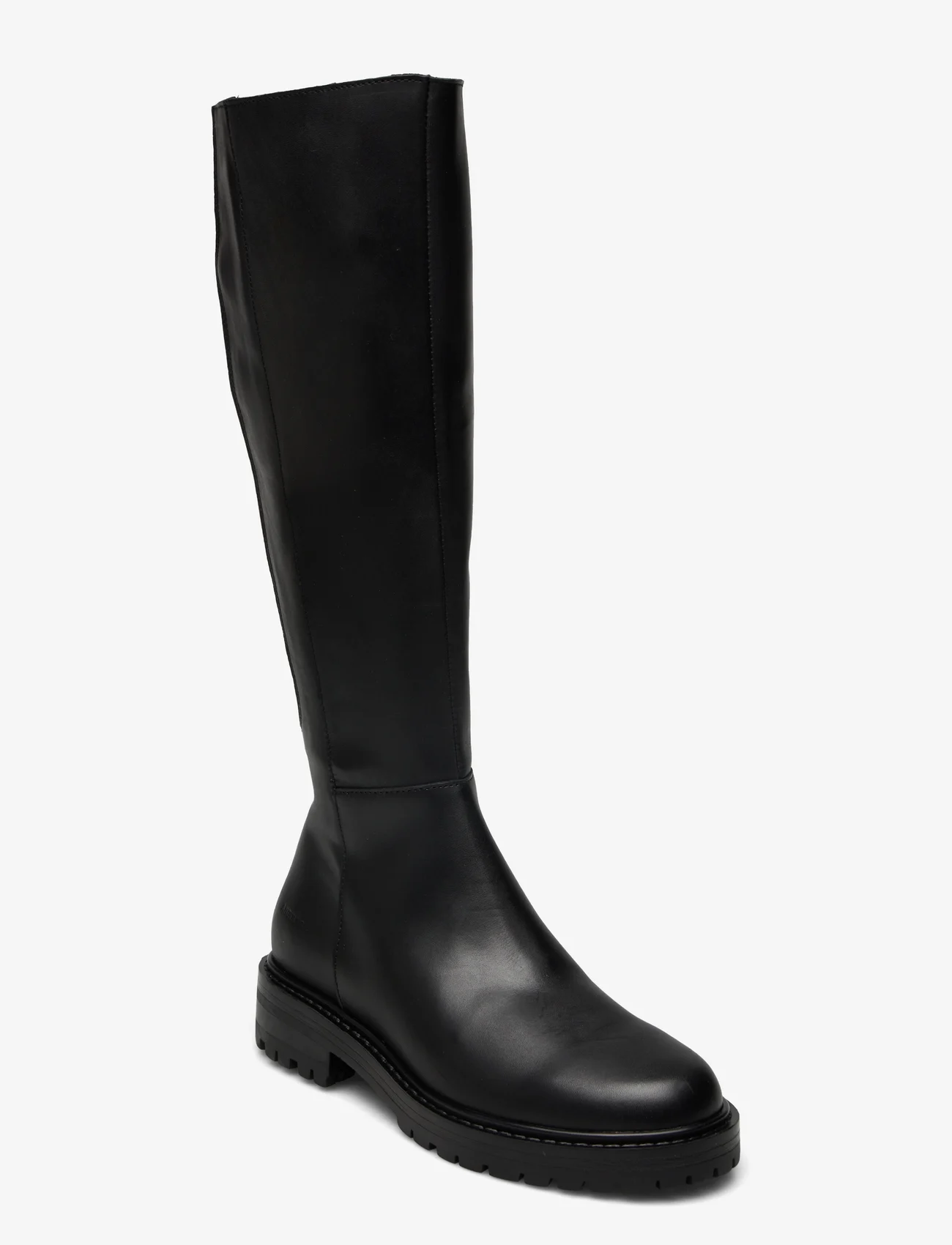 ANGULUS - Boots - flat - høye boots - 1605/001 black basic/black - 0