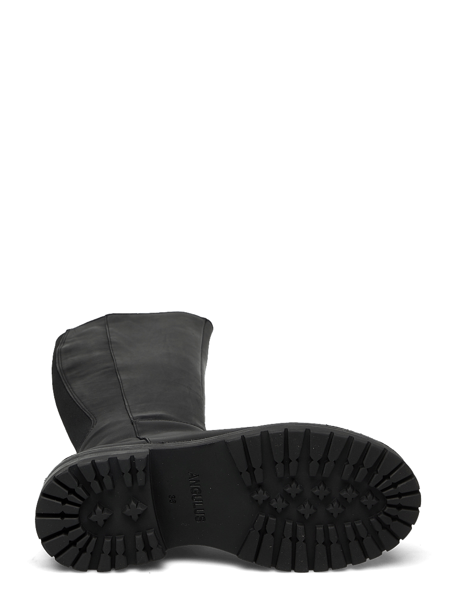 ANGULUS - Boots - flat - 1605/001 black basic/black - 4