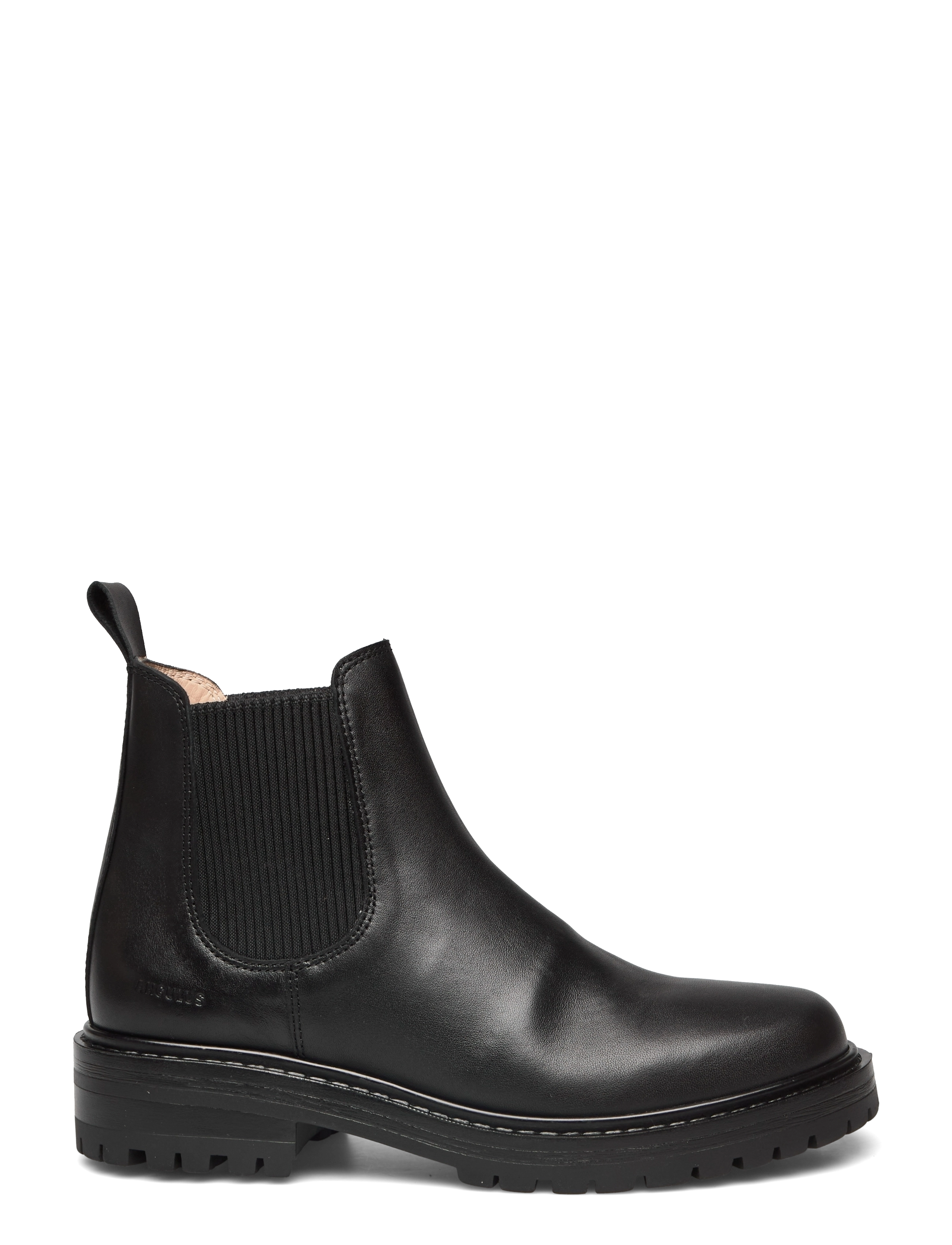 ANGULUS - Booties - flat - with elastic - stövlar - 1604/019 black/black - 2
