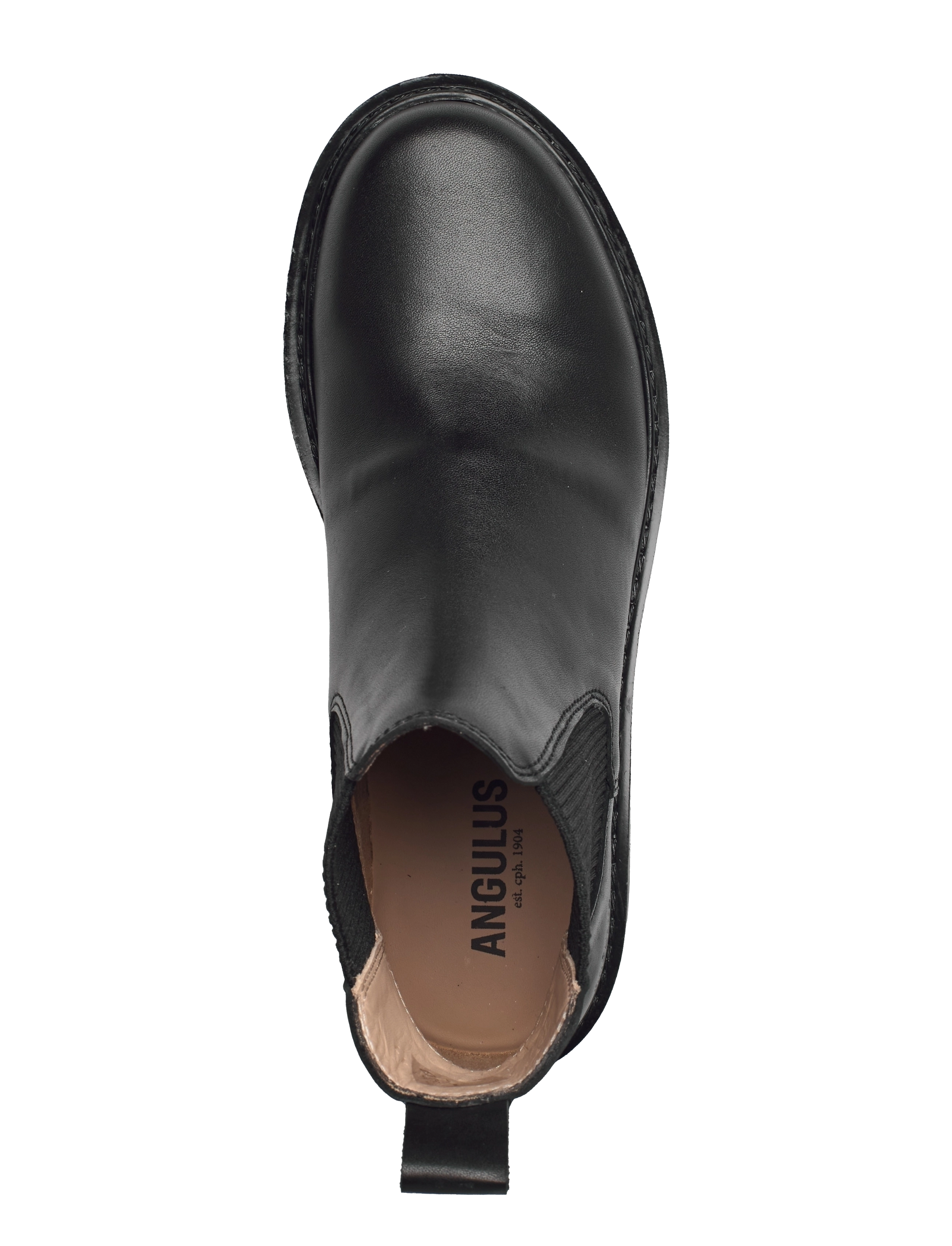 ANGULUS - Booties - flat - with elastic - stövlar - 1604/019 black/black - 4