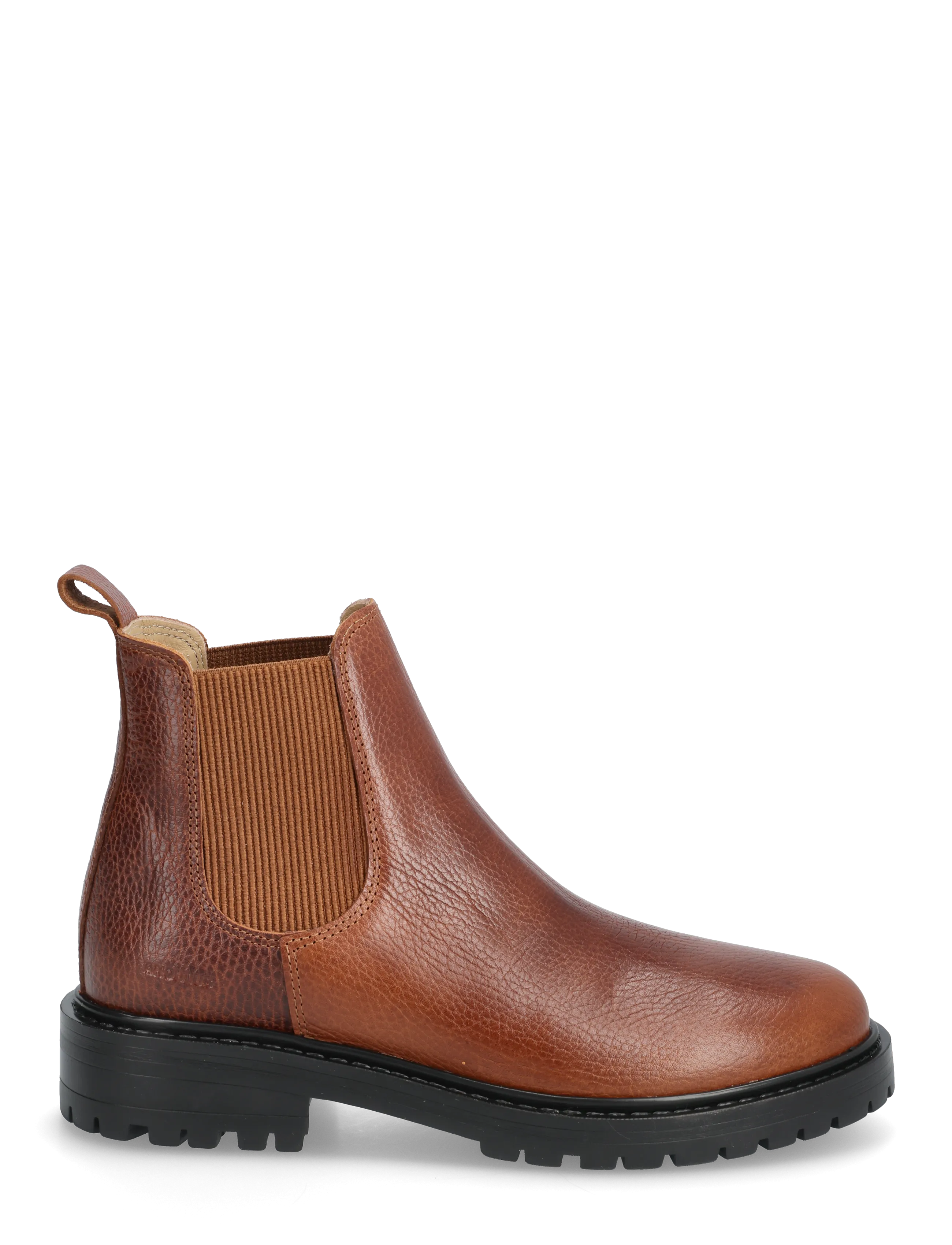 ANGULUS - Booties - flat - with elastic - stövlar - 2509/040 medium brown/ cognac - 1