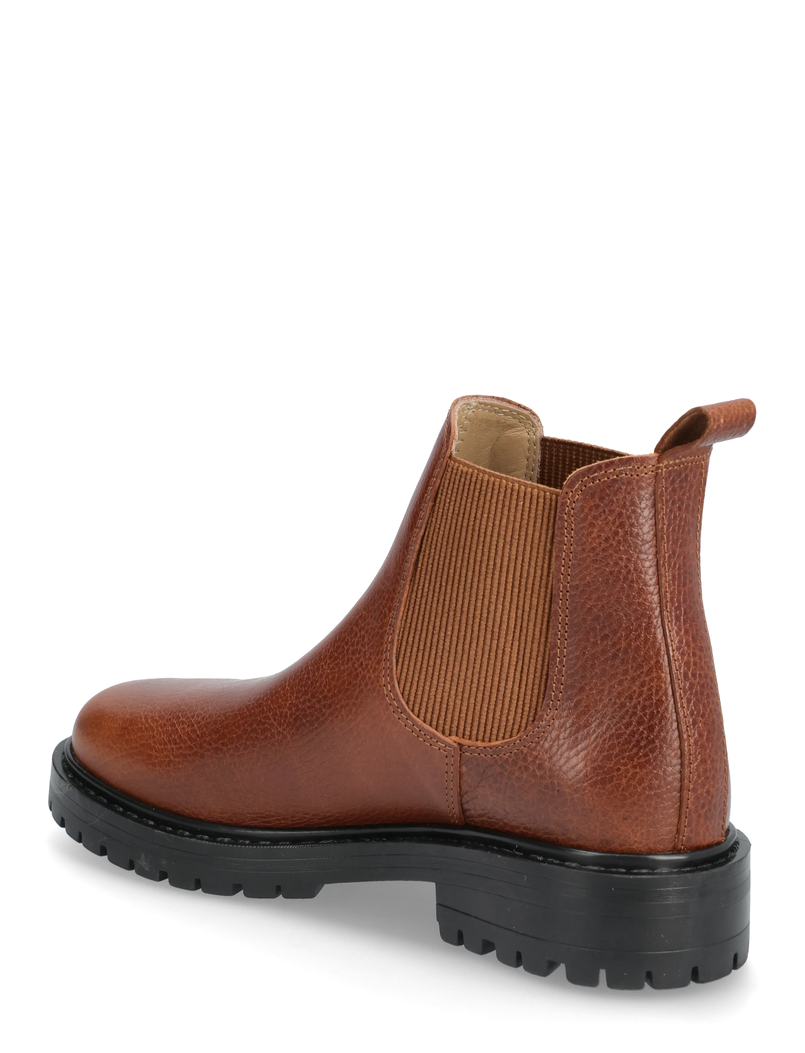 ANGULUS - Booties - flat - with elastic - stövlar - 2509/040 medium brown/ cognac - 2