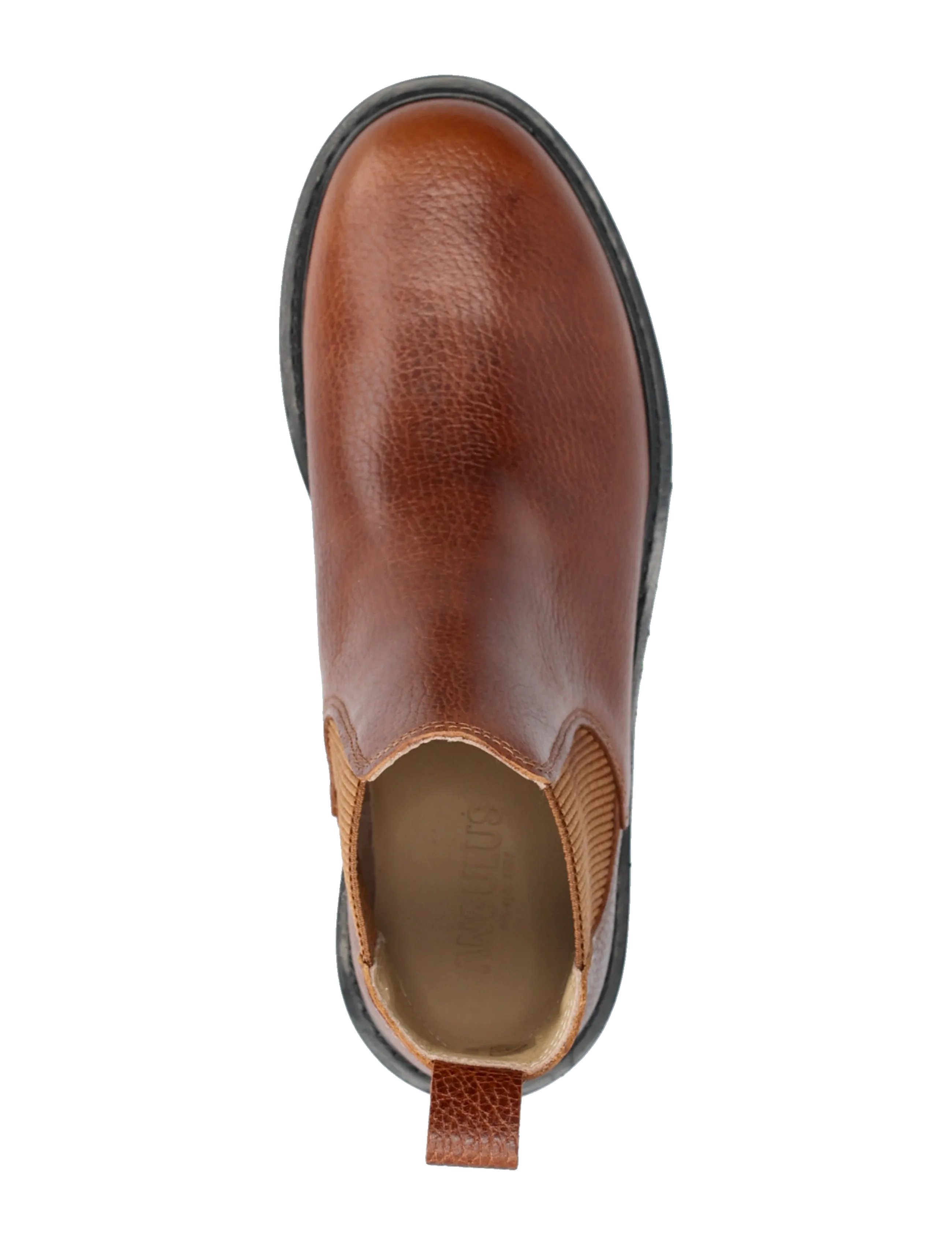 ANGULUS - Booties - flat - with elastic - stövlar - 2509/040 medium brown/ cognac - 3