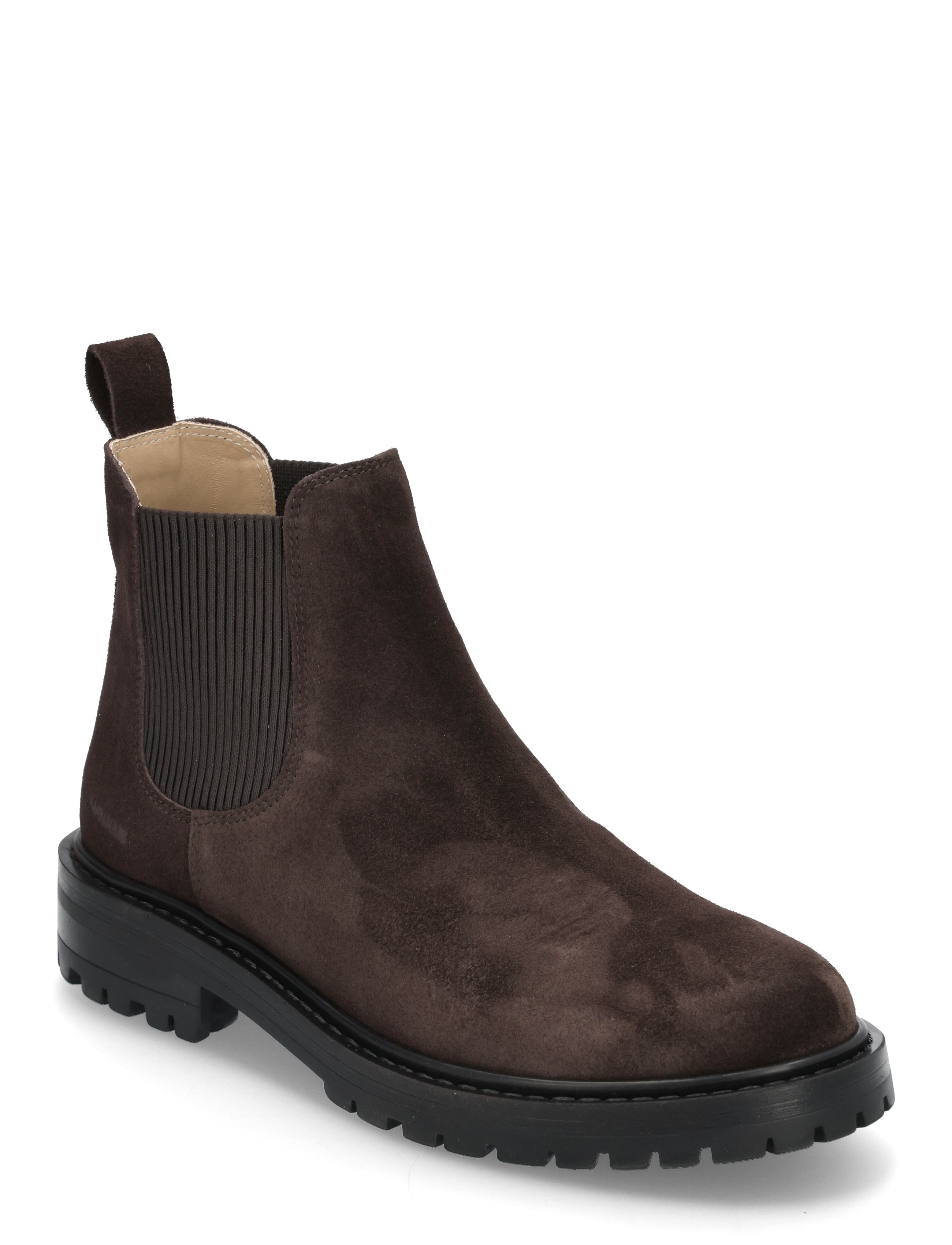 ANGULUS Booties - Flat, 38, Brown, Sko > Chelsea-Støvler, Dame