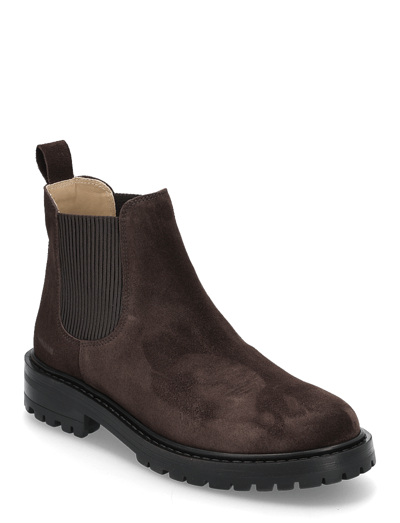 ANGULUS - Booties - flat - with elastic - stiefel - 2193/046 brown/brown - 0