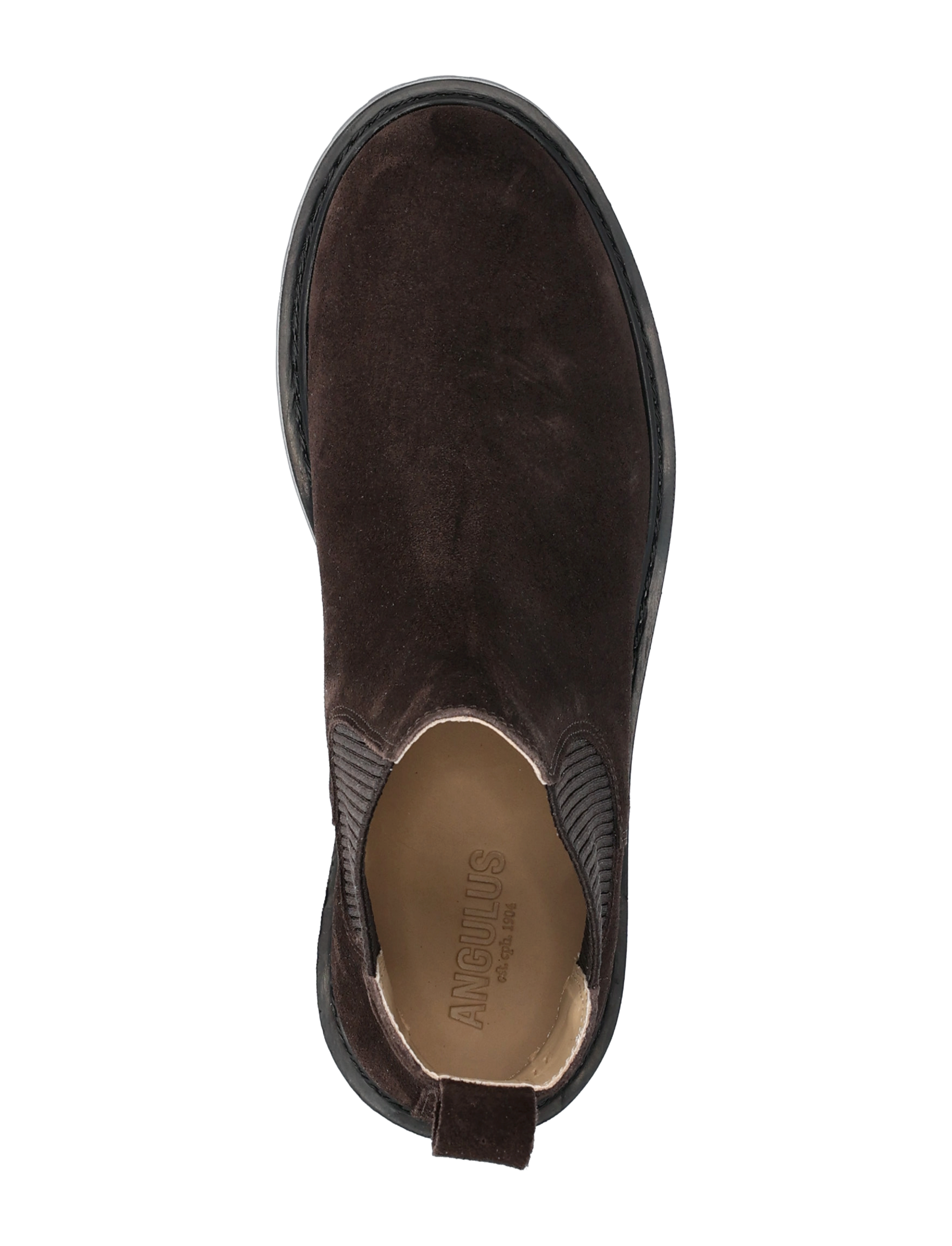 ANGULUS - Booties - flat - with elastic - stiefel - 2193/046 brown/brown - 3