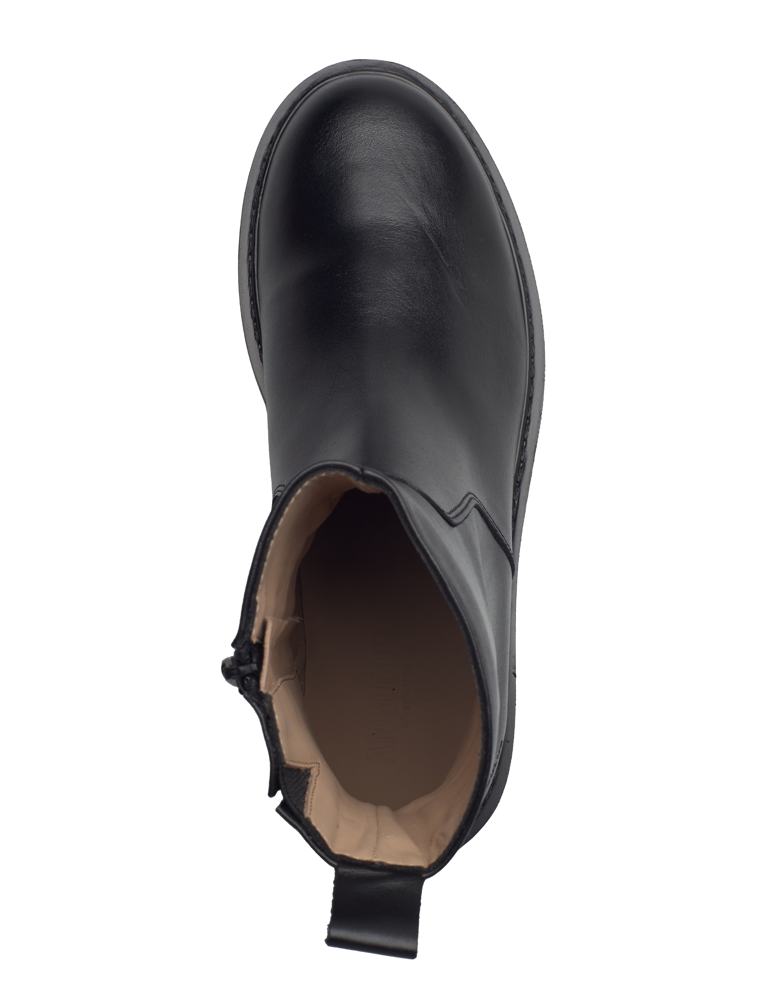 ANGULUS - Boots - flat - flache stiefeletten - 1604 black - 3