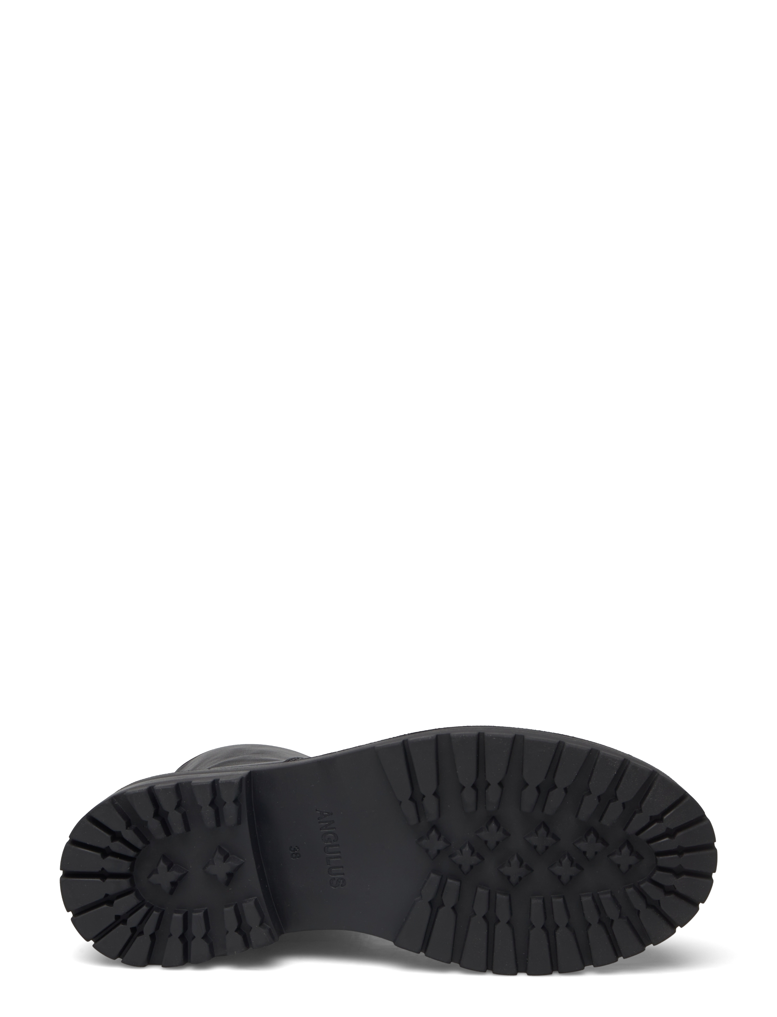 ANGULUS - Boots - flat - flache stiefeletten - 1604 black - 4