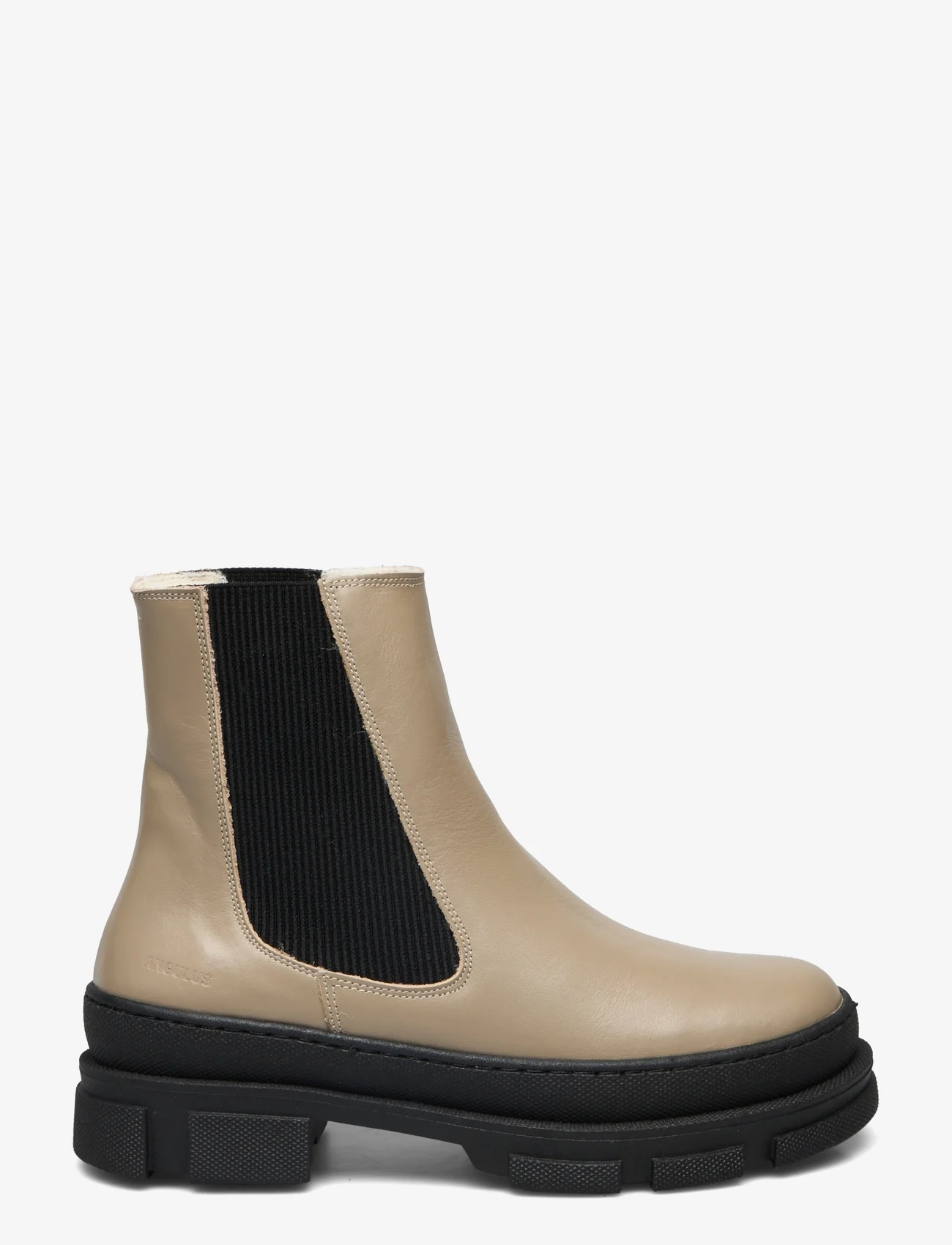 ANGULUS - Boots - flat - chelsea-saapad - 1571/019 beige/black - 1