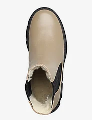 ANGULUS - Boots - flat - chelsea stila zābaki - 1571/019 beige/black - 3