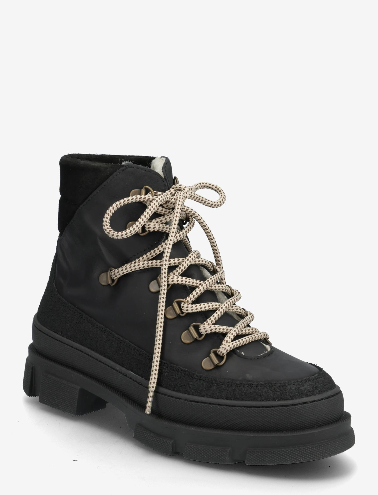 ANGULUS - Boots - flat - flat ankle boots - 1321/1652/1163 black/black/bla - 0