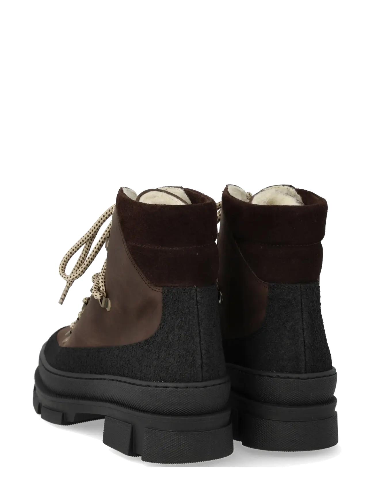 ANGULUS - Boots - flat - flache stiefeletten - 1321/3270/2193 black/dark brow - 2