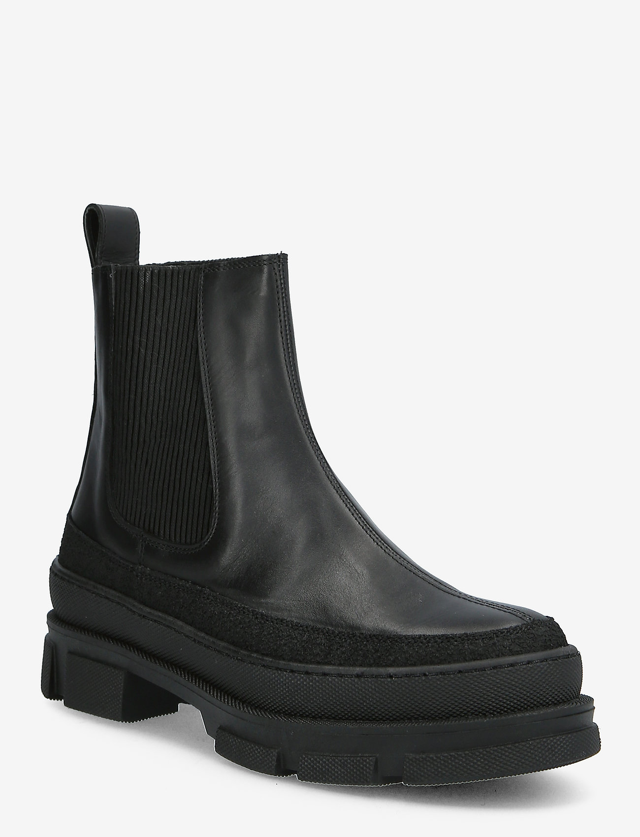 ANGULUS - Boots - flat - „chelsea“ stiliaus aulinukai - 1321/1605/019 black/black/blac - 0