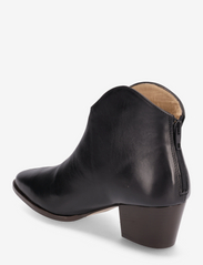 ANGULUS - Booties - Block heel - with elas - høye hæler - 1604 black - 2