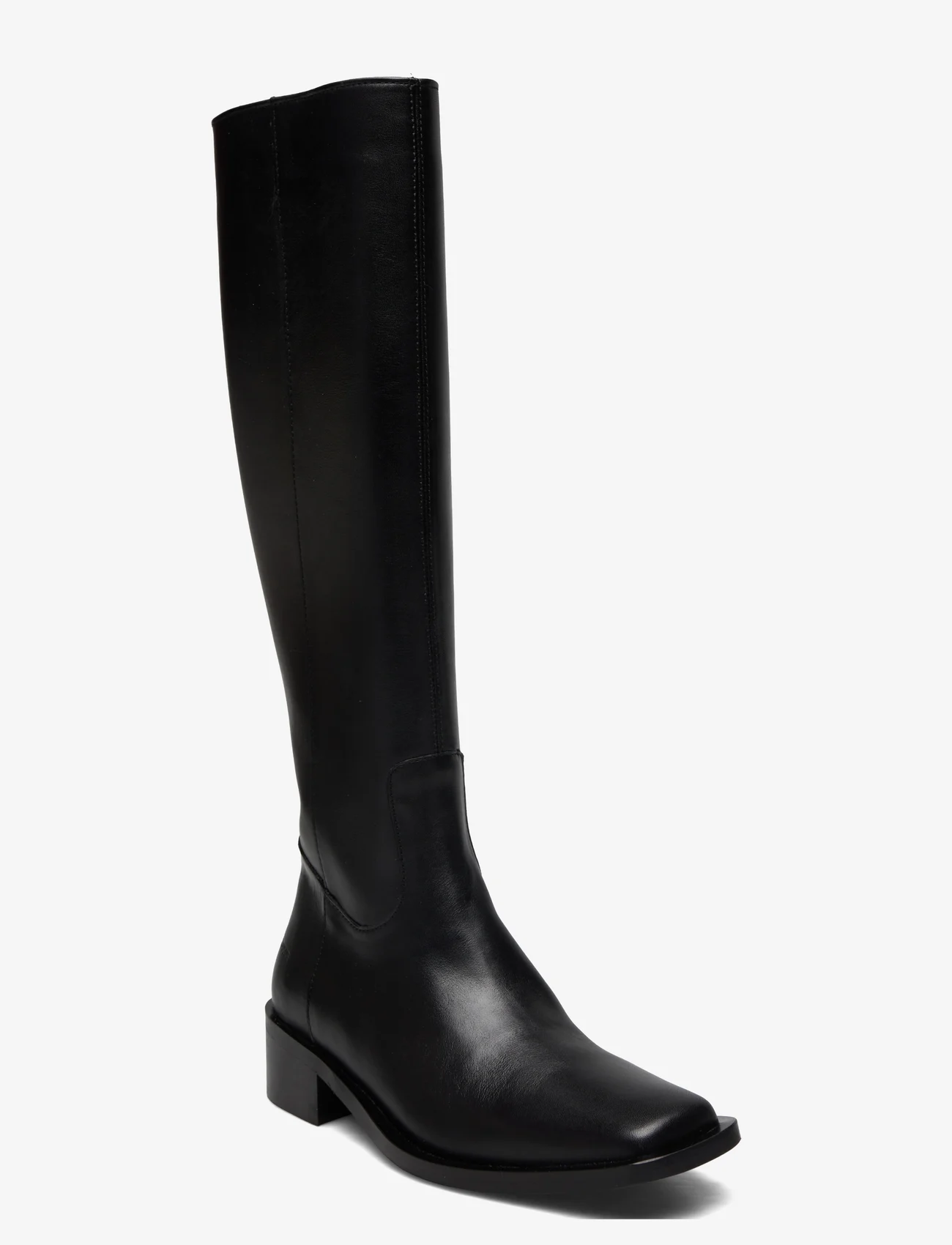 ANGULUS - Booties - flat - with zipper - høye boots - 1604 black - 0