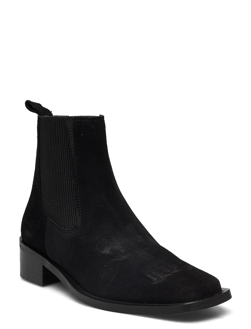 ANGULUS Booties With Elas (ANG7744-101) Flat ankle boots