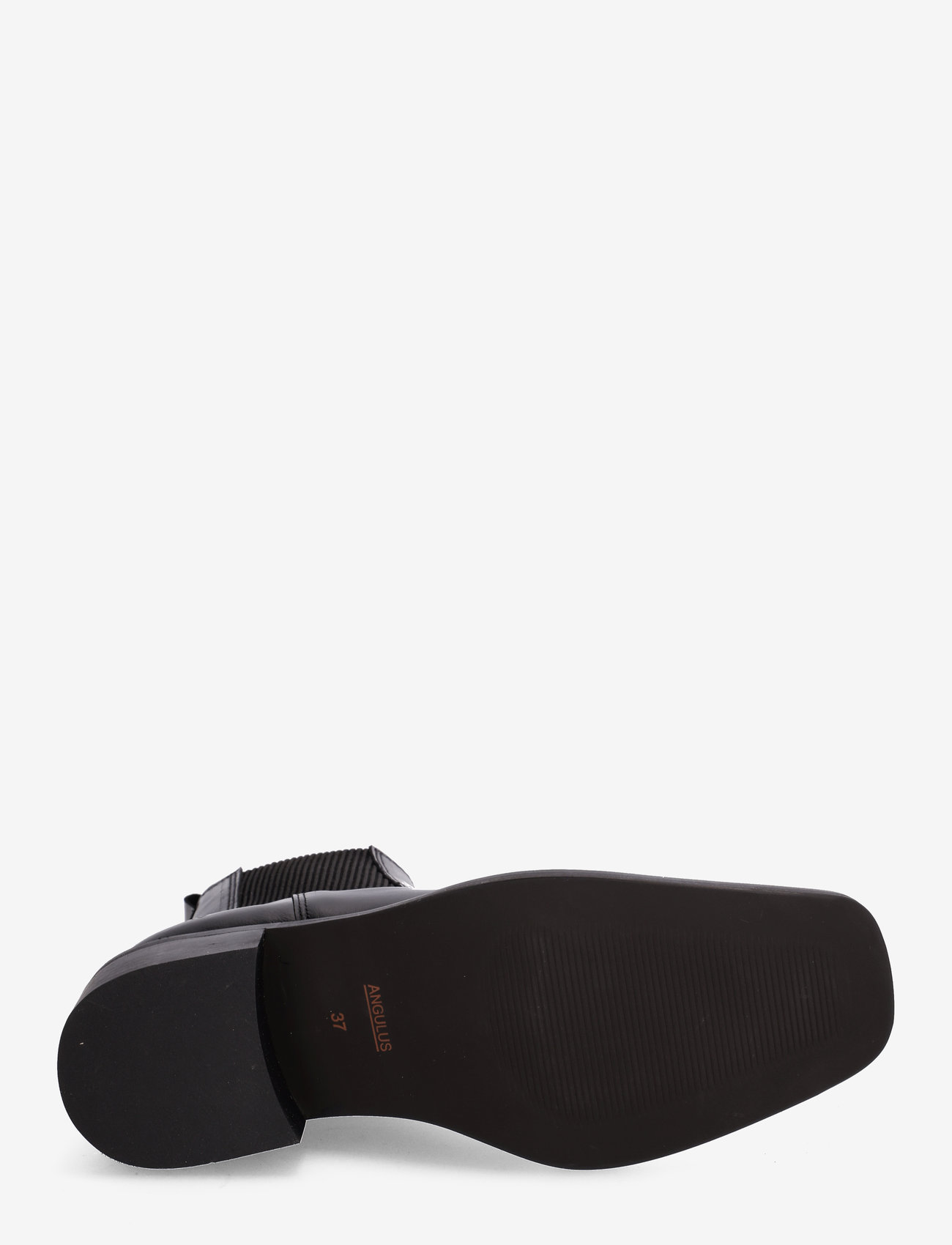 ANGULUS - Booties - Block heel - with elas - flade ankelstøvler - 1835/019 black /black - 4