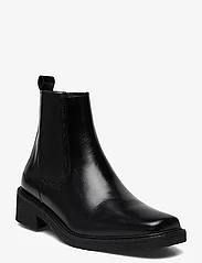 ANGULUS - Booties - Block heel - with elas - høye hæler - 1835/019 black /black - 0