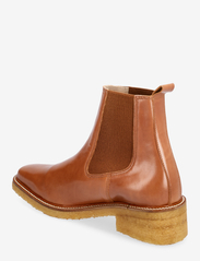ANGULUS - Booties - Block heel - with elas - niski obcas - 1838/040 cognac/brown - 2